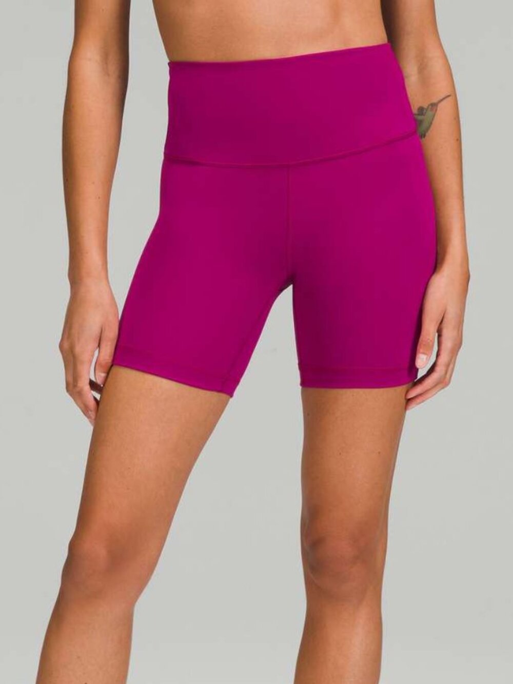 Lululemon Wunder Train High-Rise Short 6" - 2 Magenta Purple